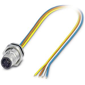 Phoenix Contact 1551532 Sensor/actuator inbouwconnector M12 Aantal polen: 4 Stekker, inbouw 0.50 m 1 stuk(s)