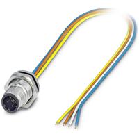 Phoenix Contact 1551532 Sensor/actuator inbouwconnector M12 Aantal polen: 4 Stekker, inbouw 0.50 m 1 stuk(s) - thumbnail