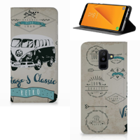 Samsung Galaxy A6 Plus (2018) Stand Case Retro VW Bus