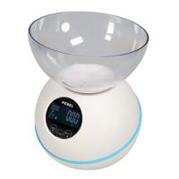 Perel Keukenweegschaal digitaal 5 kg wit