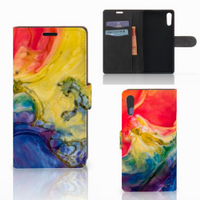 Hoesje Sony Xperia XZ | Sony Xperia XZs Watercolor Dark