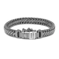 Buddha to Buddha J070BR-SS Armband Ben Black Rhodium Shine zilver (C+) 17 cm - thumbnail