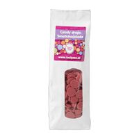 Tasty Me candy drops/smeltchocolade - roze - 330 g - thumbnail