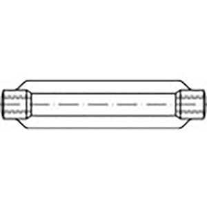 TOOLCRAFT TO-6866004 Spanmoer M10 Staal Verzinkt DIN 1480 1 stuk(s)