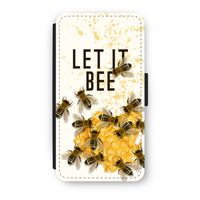 Let it bee: iPhone XS Flip Hoesje - thumbnail