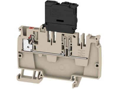 Verdeler-serieklem met zekering Weidmüller AAP21 4 FS 60-150V 2460190000 Beige 50 stuk(s)