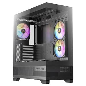 Antec CX700 Elite RGB tower behuizing 1x USB-A | 1x USB-C | Tempered Glass