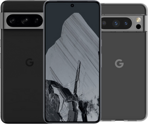 Google Pixel 8 Pro 256GB Zwart 5G + BlueBuilt Back Cover Transparant