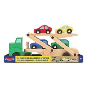 Houten auto transportwagens   -