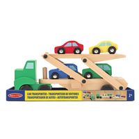 Houten auto transportwagens   -