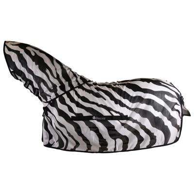 Vliegendeken Bucas Buzz Off Zebra With Neck, 215 cm in zebra