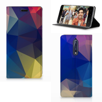 Nokia 8 Stand Case Polygon Dark