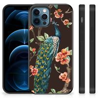 iPhone 12 Pro | 12 (6.1") Back Cover Pauw met Bloemen