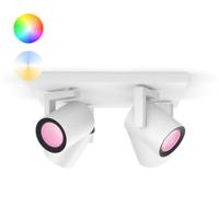 Philips Opbouwspot Hue Argenta - White and color 4-lichts wit 915005762201