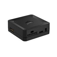 CORSAIR iCUE LINK System Hub - Verbind tot 14 CORSAIR iCUE LINK Apparaten - Verminder Kabelwirwar - Innovatief Ontwerp Met één Kabel - Automatische Apparaatdetectie - Zwart