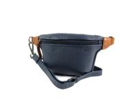 leren dames heuptas CHAMONIX Navy