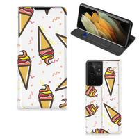 Samsung Galaxy S21 Ultra Flip Style Cover Icecream