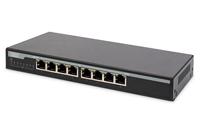 Digitus DN-95340 netwerk-switch Unmanaged Gigabit Ethernet (10/100/1000) Power over Ethernet (PoE) Zwart