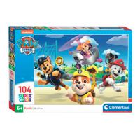 Clementoni Legpuzzel Super Color PAW Patrol, 104st.