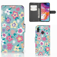 Samsung Galaxy A70 Hoesje Flower Power