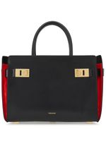 Ferragamo sac cabas en cuir à boucle Gancini - Noir