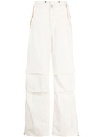 Dion Lee pantalon à lien de resserrage - Blanc - thumbnail