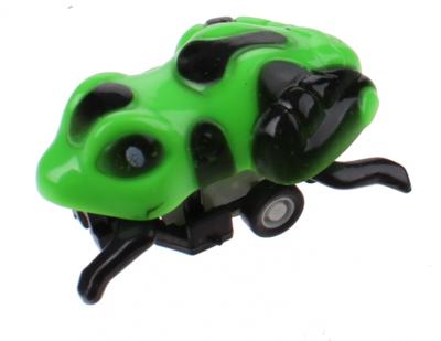 Toi Toys Insectenauto pull back Kikker 4,5 cm groen/zwart Toi Toys Insectenauto pull back Kikker 4,5 cm groen/zwart