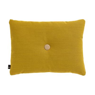 HAY Dot Kussen 1 Knoop Steelcut Trio Cushion Yellow
