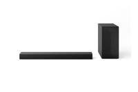 LG S60T Intelligente soundbar, 340 W, 3.1 kanalen, surround sound Dolby Digital en DTS, brede connectiviteit, HDMI, Bluetooth, USB, optische ingang, zwart