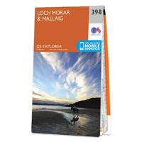 Wandelkaart - Topografische kaart 398 OS Explorer Map Loch Morar, Mall