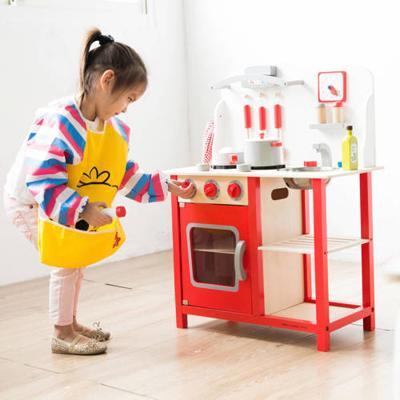 New Classic Toys houten Kinderkeuken Bon Appetit - Rood New Classic Toys houten Kinderkeuken Bon Appetit - Rood