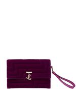 Jimmy Choo pochette JC Square Envelope - Violet