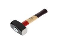 GEDORE Wanten met houten handvat, 2000 g hoofdgewicht, hamer met essensteel, gereedschap, gesmeed, Rotband-Plus, 620 E-2000