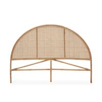 Kave Home Hoofdbord Quiterie Rotan, 168 x 120cm - thumbnail