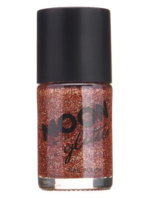 Moon Glitter Parelmoer Nagellak Ros Goud