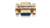Oehlbach VGA ADP-2 VGA-adapter, w/w goud
