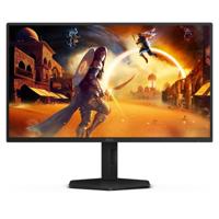 AOC Gaming 25G4SXU - 25 inch Full HD-monitor, 310 Hz, 1 ms, FreeSync Prem., Comp. G-Sync, HDR10 (1920x1080, 2x HDMI 2.0, 1x DisplayPort 1.4) zwart grijs