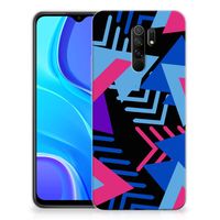 Xiaomi Redmi 9 TPU Hoesje Funky Triangle