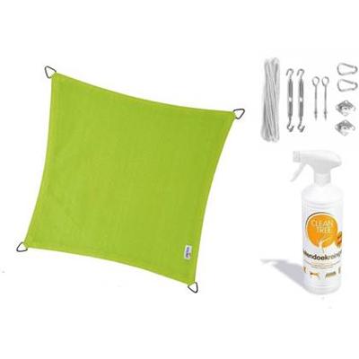 Nesling Compleet pakket: Coolfit 3.6x3.6m lime gro Nesling Compleet pakket: Coolfit 3.6x3.6m lime gro