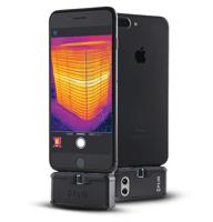 FLIR ONE PRO LT iOS Warmtebeeldcamera voor smartphone -20 tot +120 °C 80 x 60 Pixel 8.7 Hz - thumbnail