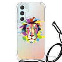 Samsung Galaxy S23 FE Stevig Bumper Hoesje Lion Color