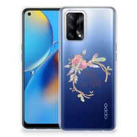 OPPO A74 4G Telefoonhoesje met Naam Boho Text