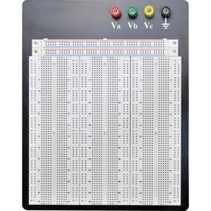 TRU COMPONENTS 0165-40-1-32032 Breadboard Totaal aantal polen 2700 (l x b x h) 186.2 x 171.6 x 8.4 mm 1 stuk(s)