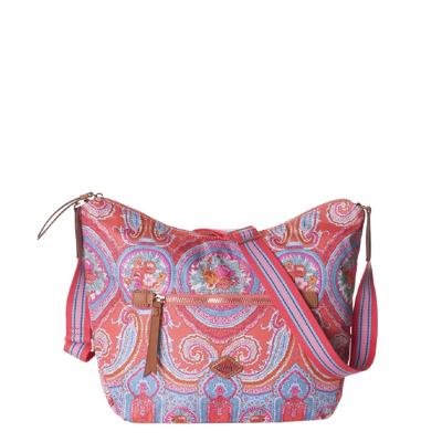 Oilily City Rose Paisley M Shoulder Bag hot coral Damestas Oilily City Rose Paisley M Shoulder Bag hot coral Damestas