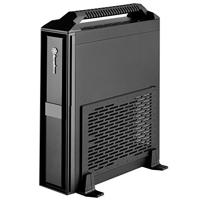 SilverStone SST-ML08B-H - Milo Mini-ITX smalle HTPC desktopbehuizing met handgreep, zwart