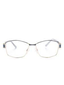 Cazal lunettes de vue 1245 à monture géométrique - Bleu