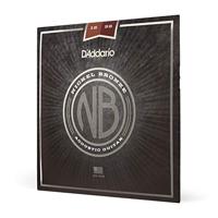 D'Addario Gitaarsnaren - Akoestische Gitaarsnaren - Nikkel Brons - Voor 6-snarige gitaar - Verhoogde corrosiebestendigheid - Full Tonale Spectrum - NB1656 - Resophonic Gitaar, 16-56