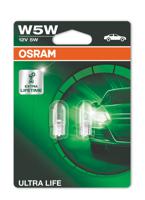 Glassokkel-gloeilamp W5W Ultra Life 5W [12V] (2 st.) OSRAM, Spanning (Volt)12V - thumbnail