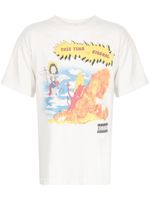 SAINT MXXXXXX t-shirt en coton à imprimé graphique - Blanc