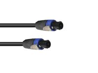 PSSO Speaker cable Speakon 4x2.5 5m bk - thumbnail